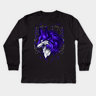 wolf lover Kids Long Sleeve T-Shirt